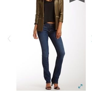 Hudson carly straight leg jeans, like new size 26